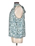 1.State 100% Polyester Teal Sleeveless Blouse Size L - photo 5
