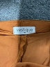 Vestique 100% Polyester Metallic Gold Skort Size M - photo 3