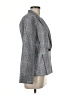 Topshop Plaid Gray Blazer Size 8 - photo 4