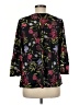 Left Coast by Dolan 100% Polyester Black 3/4 Sleeve Blouse Size M - photo 2