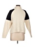 BA&SH Color Block Ivory Turtleneck Sweater Size Lg (3) - photo 1