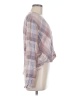 Splendid 100% Rayon Gray Long Sleeve Blouse Size M - photo 4