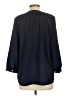 Fred David 100% Polyester Blue 3/4 Sleeve Blouse Size L - photo 2