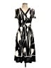 Studio 1 Graphic Black Casual Dress Size 12 - photo 1