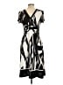 Studio 1 Graphic Black Casual Dress Size 12 - photo 2