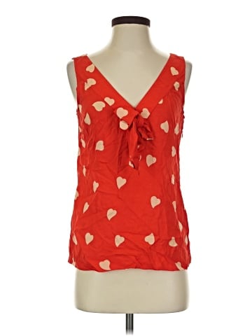 Tory Burch Sleeveless Silk Top (view 1)