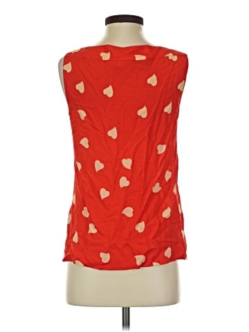 Tory Burch Sleeveless Silk Top (view 2)