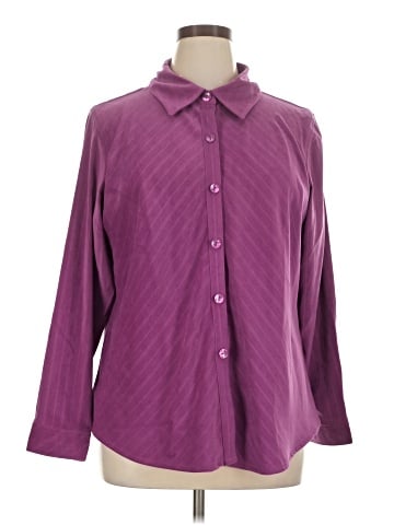 Susan Graver Long Sleeve Blouse (view 1)