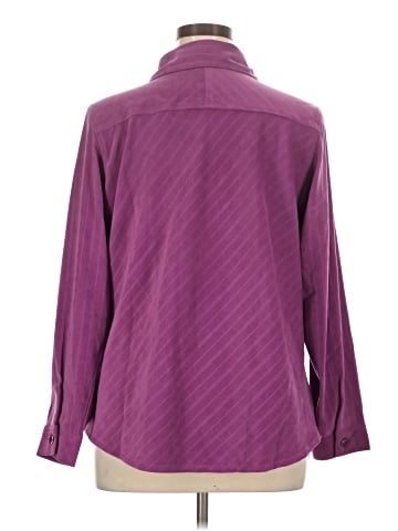 Susan Graver Long Sleeve Blouse (view 2)