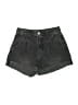 Refuge Black Denim Shorts Size 7 - photo 1