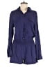 BCBGeneration 100% Rayon Blue Romper Size M - photo 1