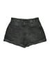 Refuge Black Denim Shorts Size 7 - photo 2