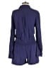 BCBGeneration 100% Rayon Blue Romper Size M - photo 2