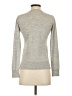 Theory Solid Gray Silver Wool Pullover Sweater Size S - photo 2