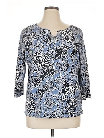 Ruby Rd. 3/4 Sleeve Blouse (view 1)