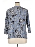 Ruby Rd. Blue 3/4 Sleeve Blouse Size 1X - photo 2