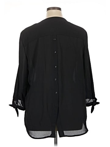 N Touch 3/4 Sleeve Blouse (view 2)