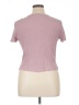 Splendid Pink Short Sleeve Top Size XL - photo 2