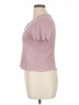 Splendid Pink Short Sleeve Top Size XL - photo 5