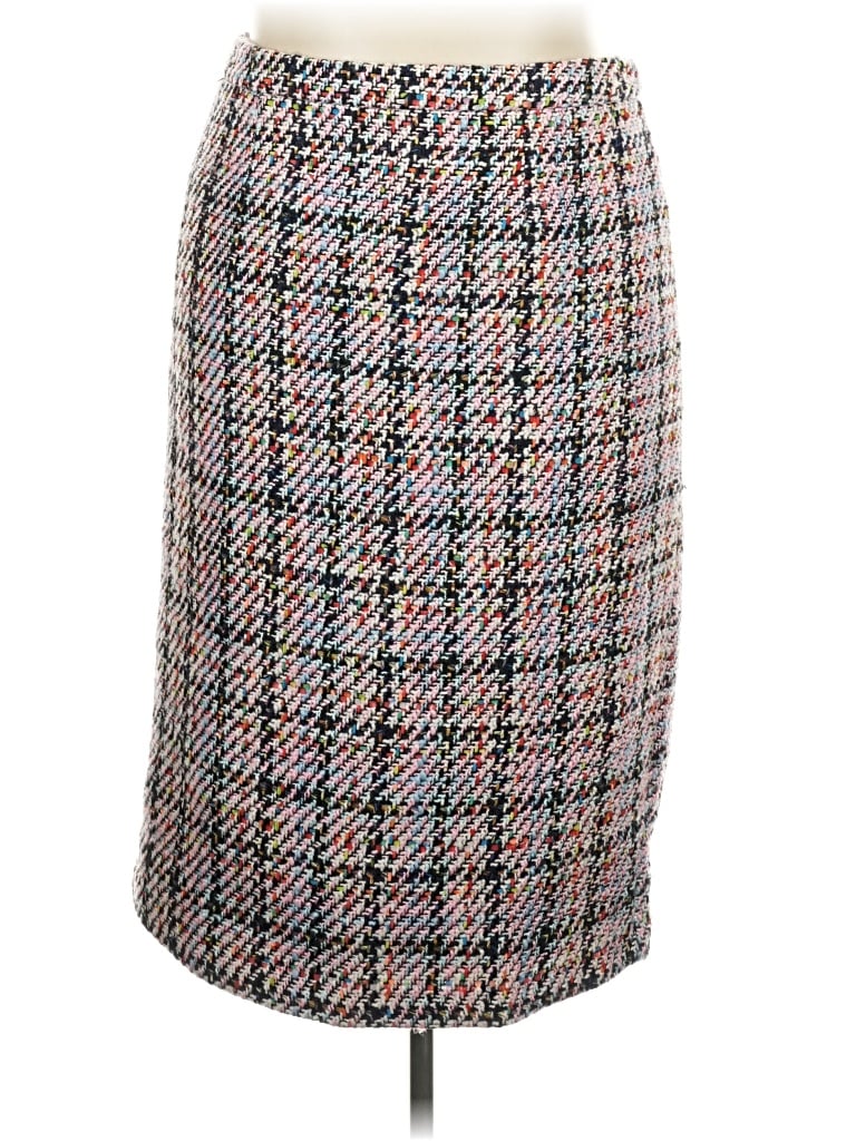 Pre-owned Halogen Formal Skirt In Gray