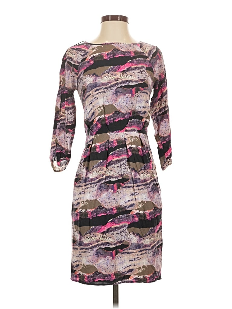 Pre-owned Boss By Hugo Boss Cocktail Dress In Pink