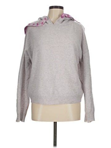 Aqua Cashmere Pullover Sweater (view 1)