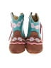 Assorted Brands 100% Leather Teal Booties Size 1 (baby) - photo 2