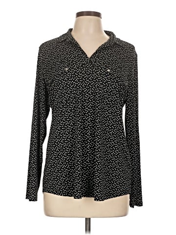 Jones New York Long Sleeve Blouse (view 1)