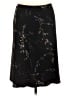 Express 100% Polyester Graphic Black Formal Skirt Size L - photo 1