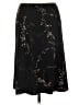 Express 100% Polyester Graphic Black Formal Skirt Size L - photo 2