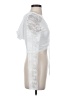 Vocal 100% Cotton White Long Sleeve Top Size S - photo 4