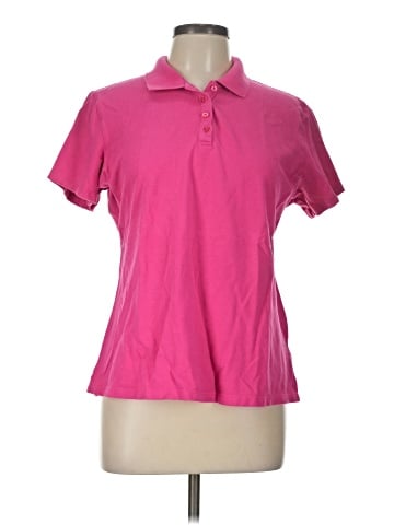 Karen Scott Short Sleeve Polo (view 1)