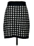 Aqua Tweed Black Casual Skirt Size S - photo 2