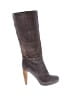 Loeffler Randall 100% Leather Gray Boots Size 9 1/2 - photo 1