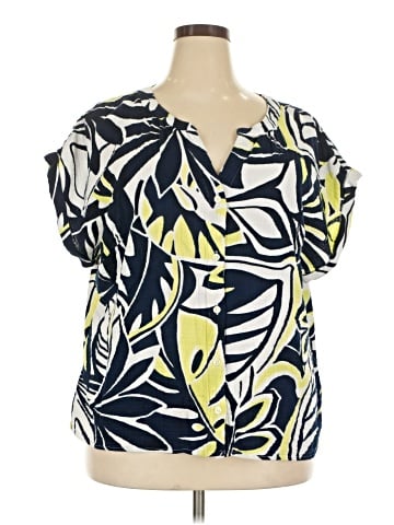 Talbots Short Sleeve Blouse (view 1)