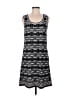 Max Studio Chevron-herringbone Black Casual Dress Size M - photo 1