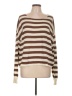 Edikted Stripes Brown Pullover Sweater Size L - photo 1