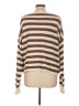 Edikted Stripes Brown Pullover Sweater Size L - photo 2