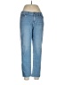 Ecru Solid Blue Jeans Size 8 - photo 1