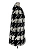 Talbots Houndstooth Black Wool Coat Size 8 - photo 4