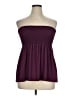 Unbranded 100% Polyester Burgundy Sleeveless Blouse Size XL - photo 1