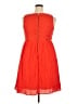 Torrid 100% Rayon Orange Cocktail Dress Size 18 - photo 2