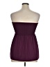 Unbranded 100% Polyester Burgundy Sleeveless Blouse Size XL - photo 2