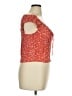 Wild Fable 100% Rayon Orange Short Sleeve Top Size XL - photo 4