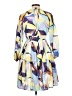 Seafolly 100% Cotton Blue Kimono Size L - photo 2