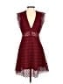 Sandro Burgundy Cocktail Dress Size Sm (1) - photo 1