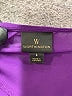 Worthington 100% Polyester Purple Long Sleeve Blouse Size L - photo 7