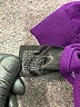 Worthington 100% Polyester Purple Long Sleeve Blouse Size L - photo 8