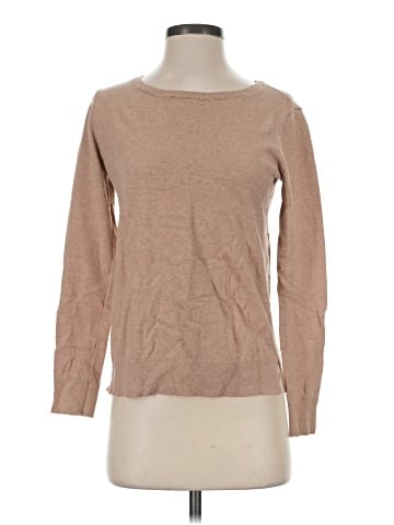 Ann Taylor LOFT Outlet Long Sleeve T-Shirt (view 1)