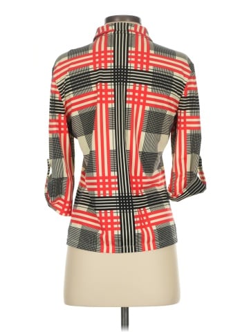 J. McLaughlin 3/4 Sleeve Button-Down Shirt (view 2)